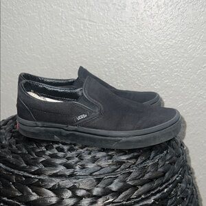 Vans Women's Black Slip-On Slippers